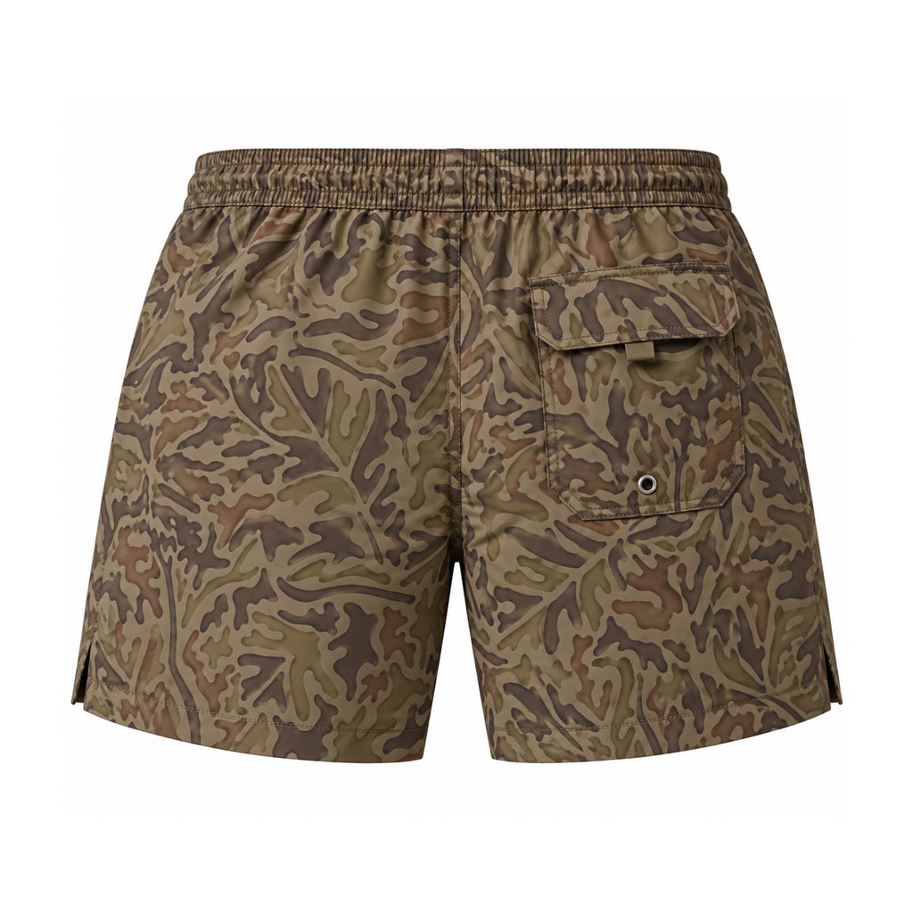Signature Volley Shorts | Oak Camo